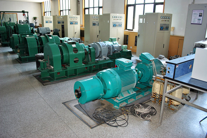 名山某热电厂使用我厂的YKK高压电机提供动力